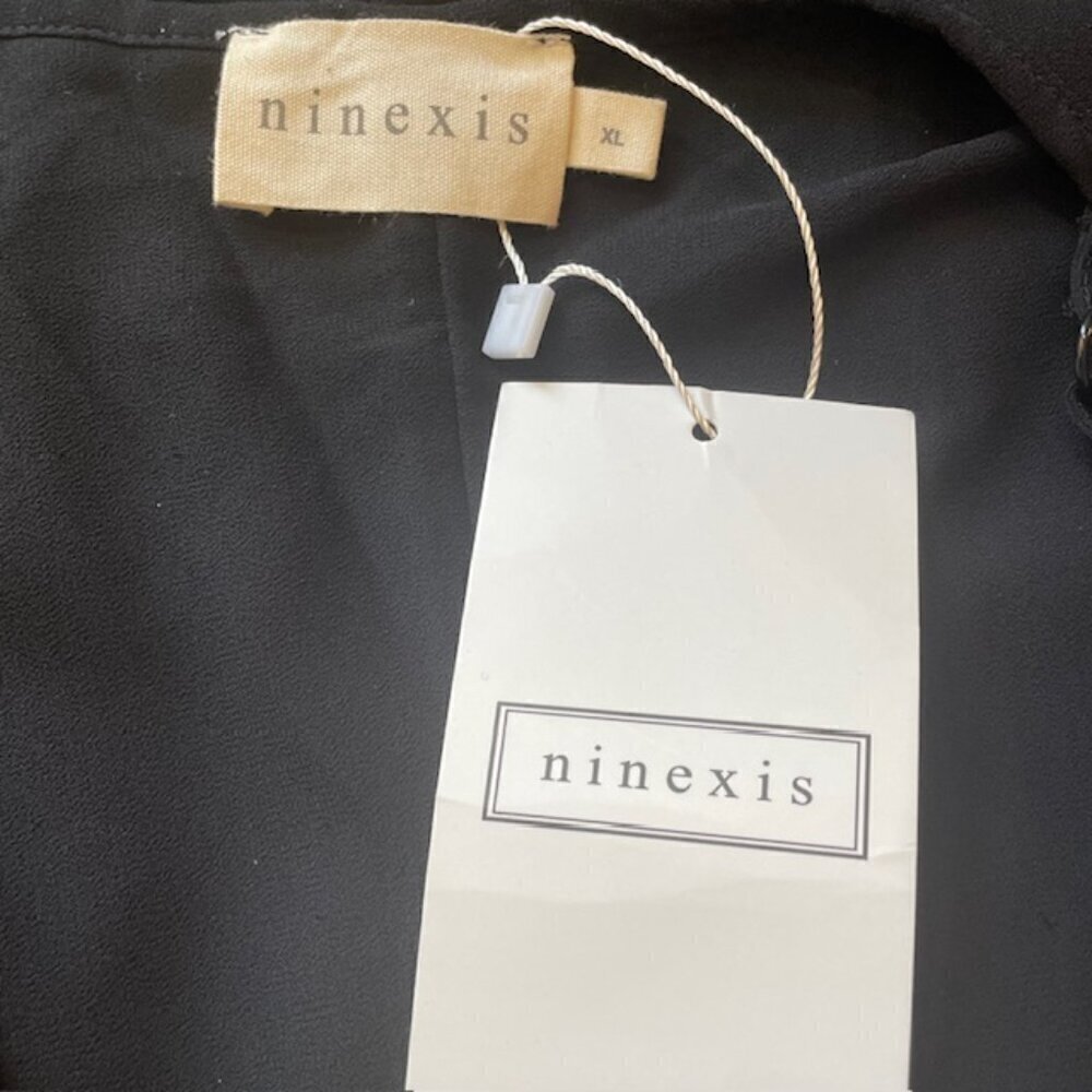 NINEXIS Peplum Hem Cami Top, Size XL - NWT - Picture 4 of 6